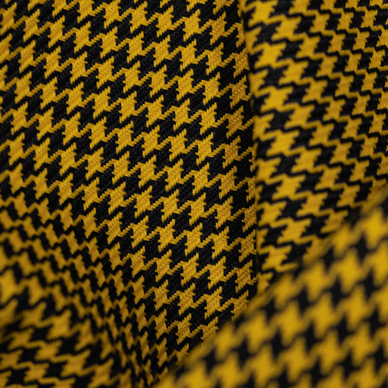 Houndstooth yellow for bag lining
